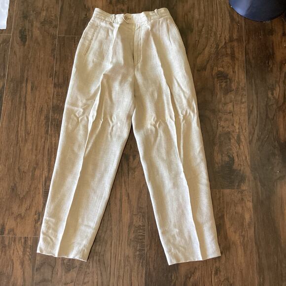 Tribal Petite Linen Pants - Picture 1 of 5